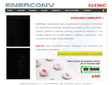 Tablet Screenshot of enerconv.it